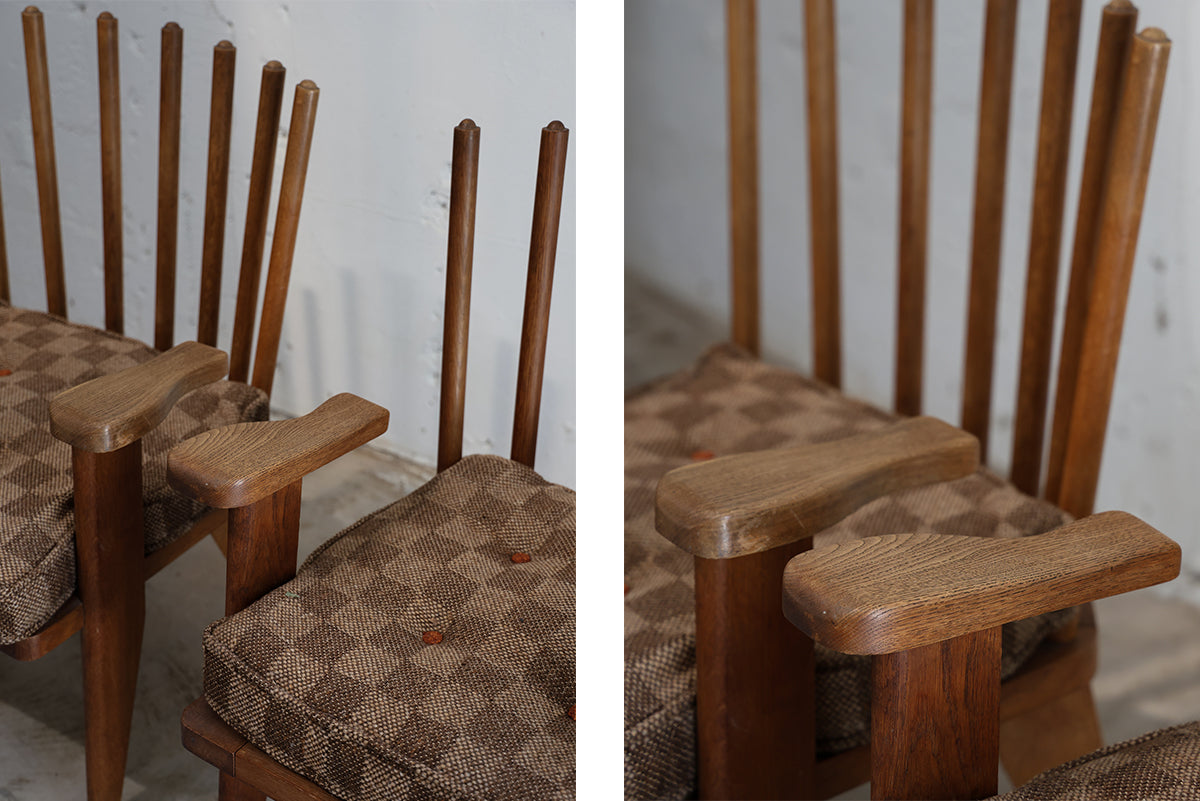 GUILLERME ET CHAMBRONE CATHERINE CHAIRS
