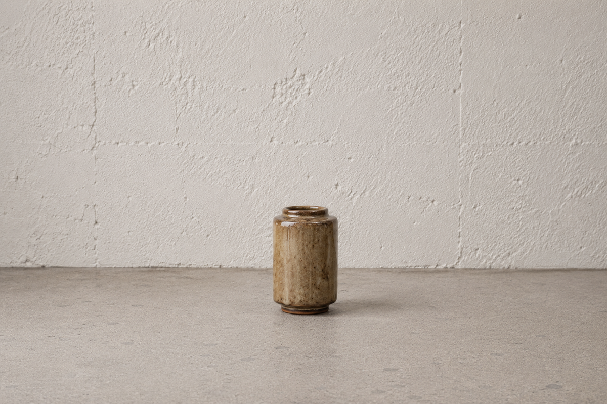 STONEWARE CYLINDER VESSEL