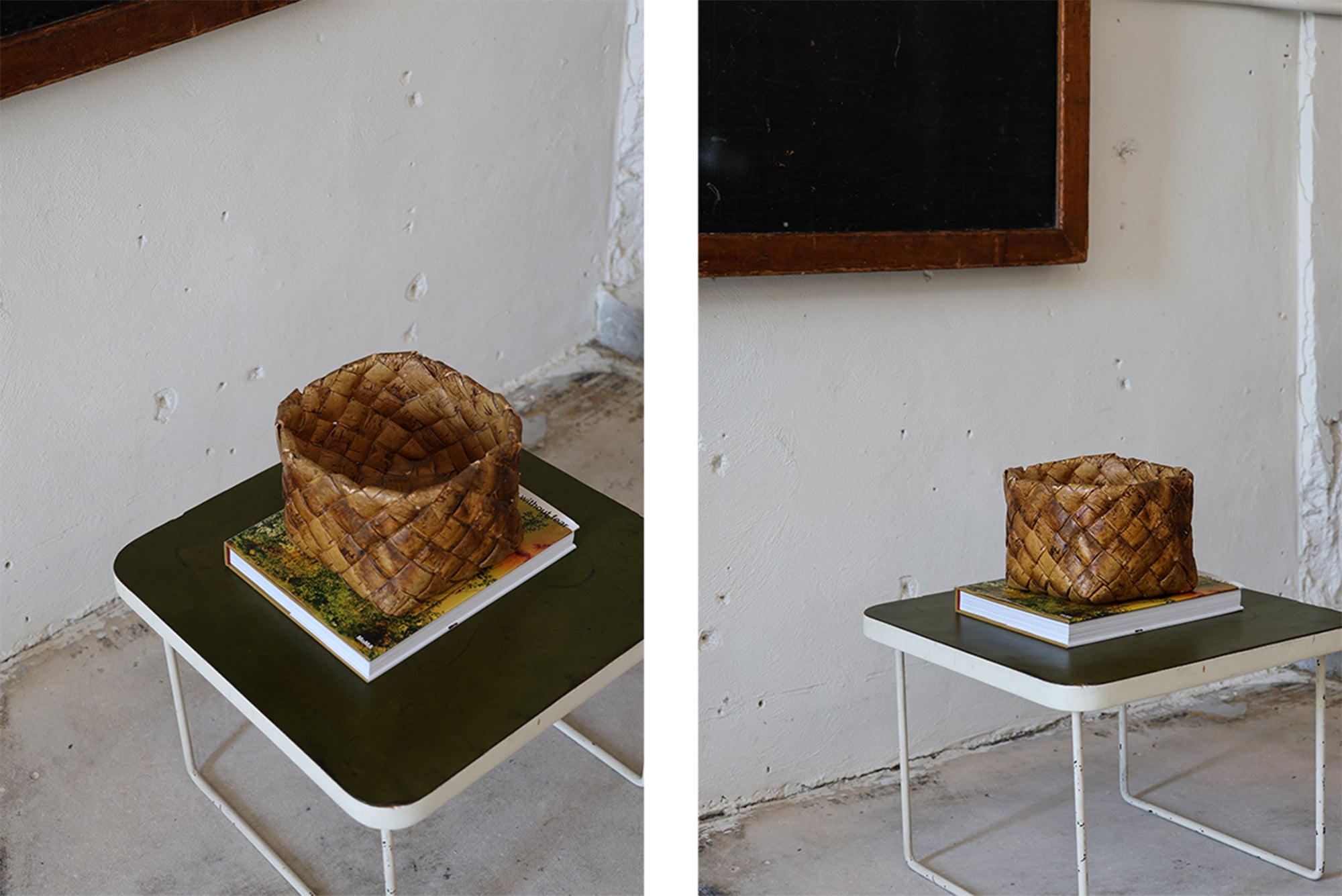 HANDWOVEN BIRCH BASKET