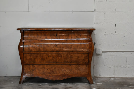 BURLWOOD COMMODE