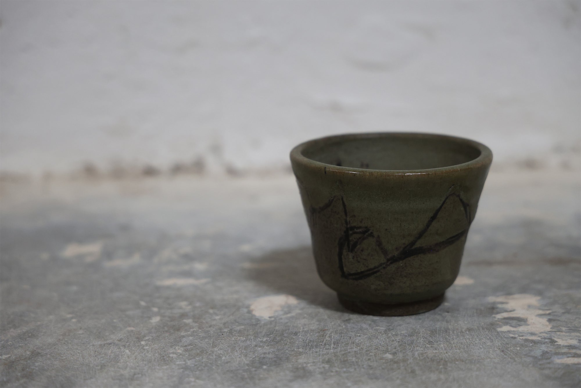 HAND PAINTED STONEWARE