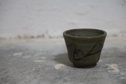HAND PAINTED STONEWARE