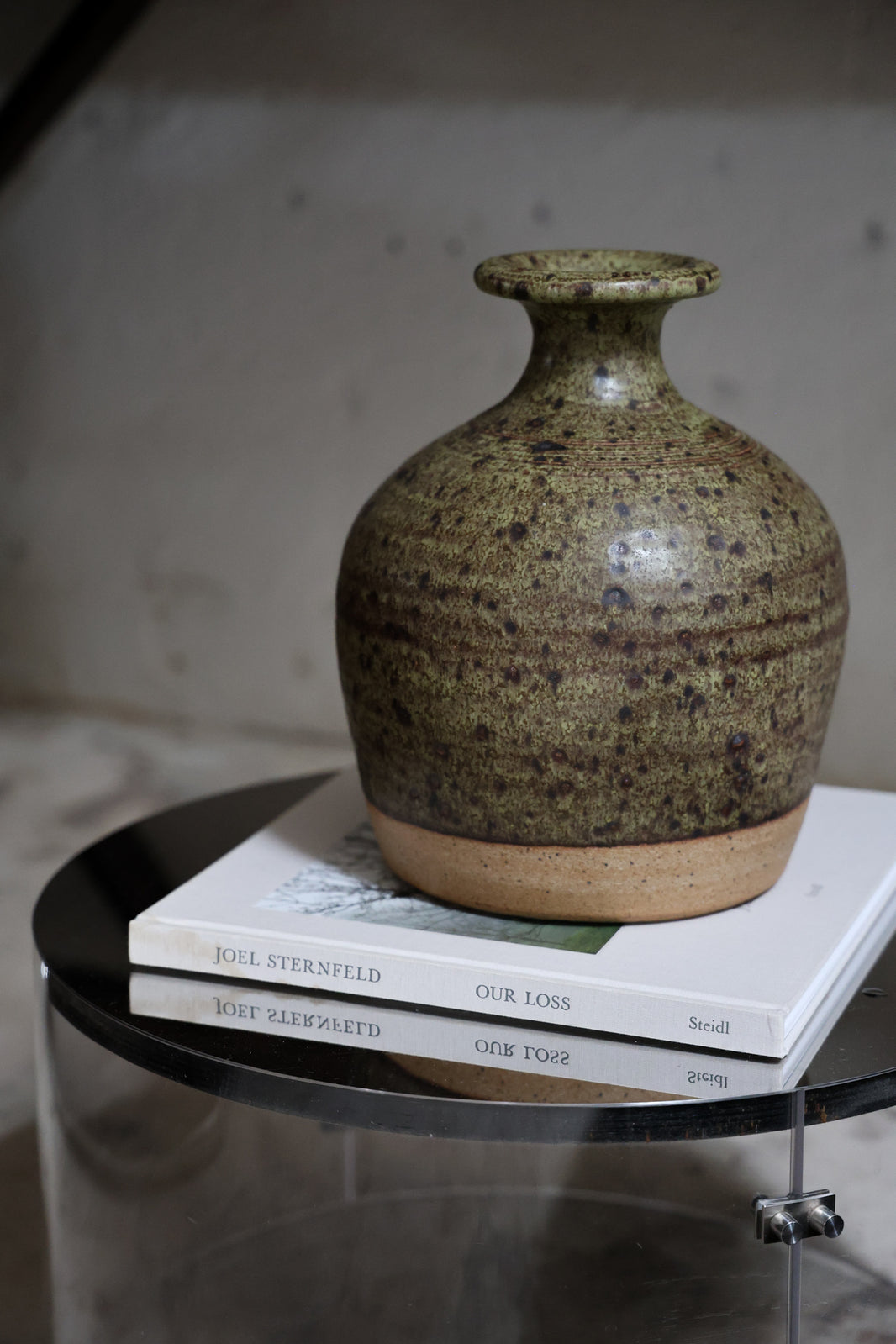 SPECKLED CERAMIC VESSEL