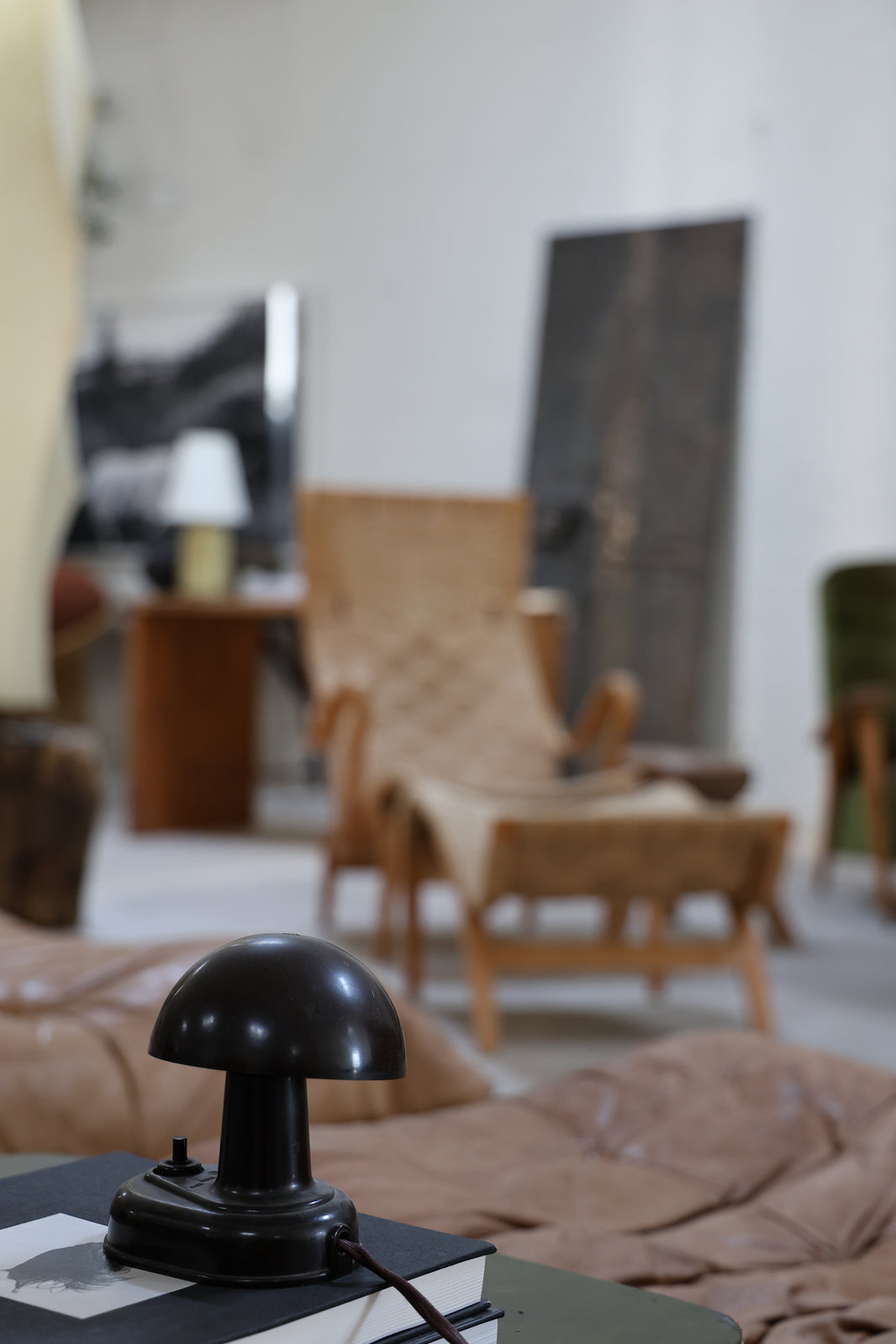 BAUHAUS STYLE MUSHROOM LAMP