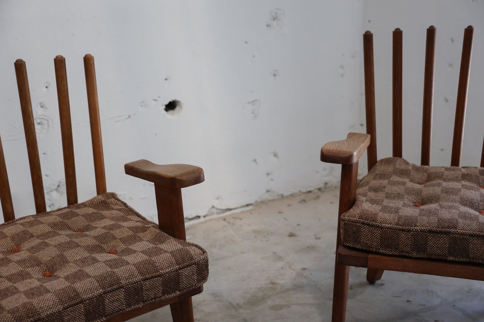 GUILLERME ET CHAMBRONE CATHERINE CHAIRS