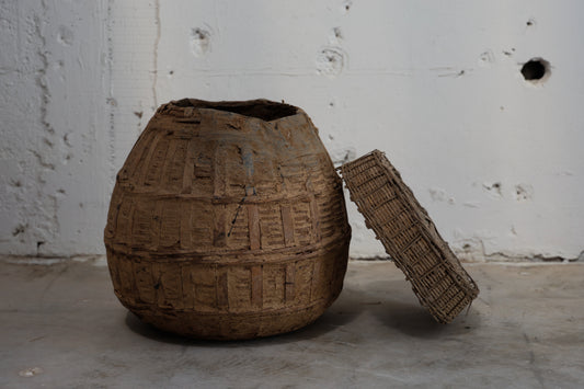 WOVEN FISHING BASKET NO.1