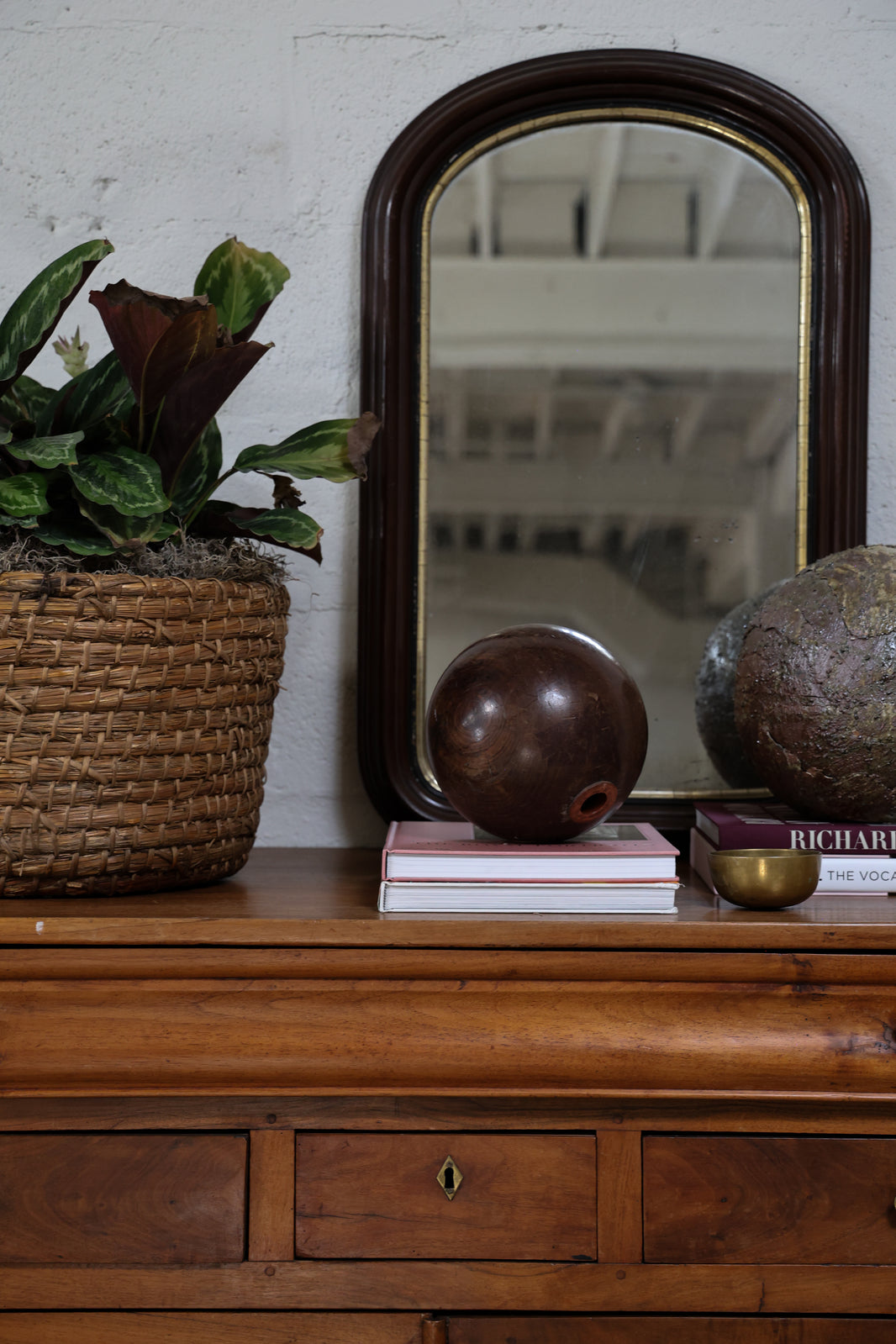 19C DUTCH BOWLING BALL