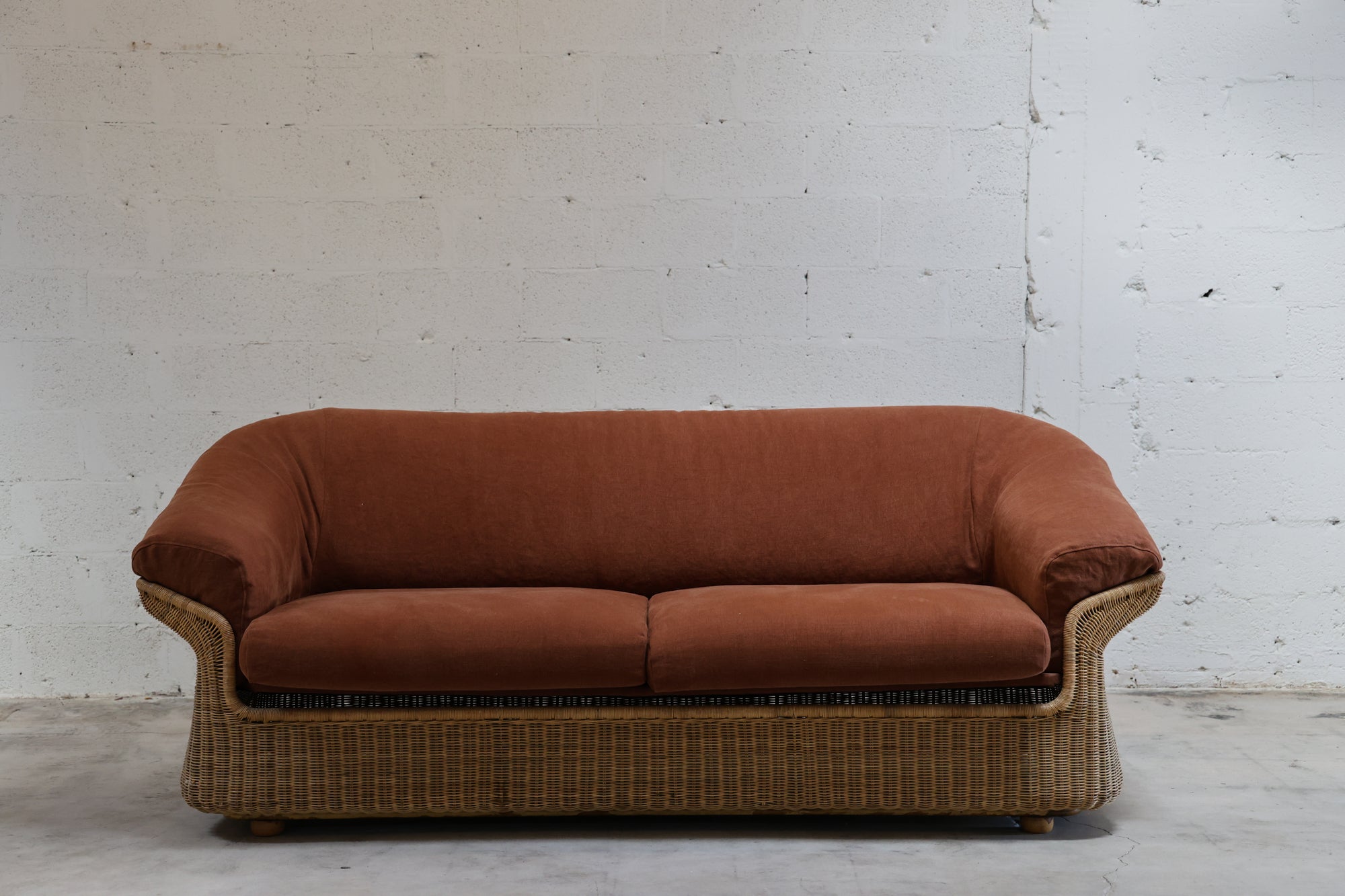 WICKER SOFA