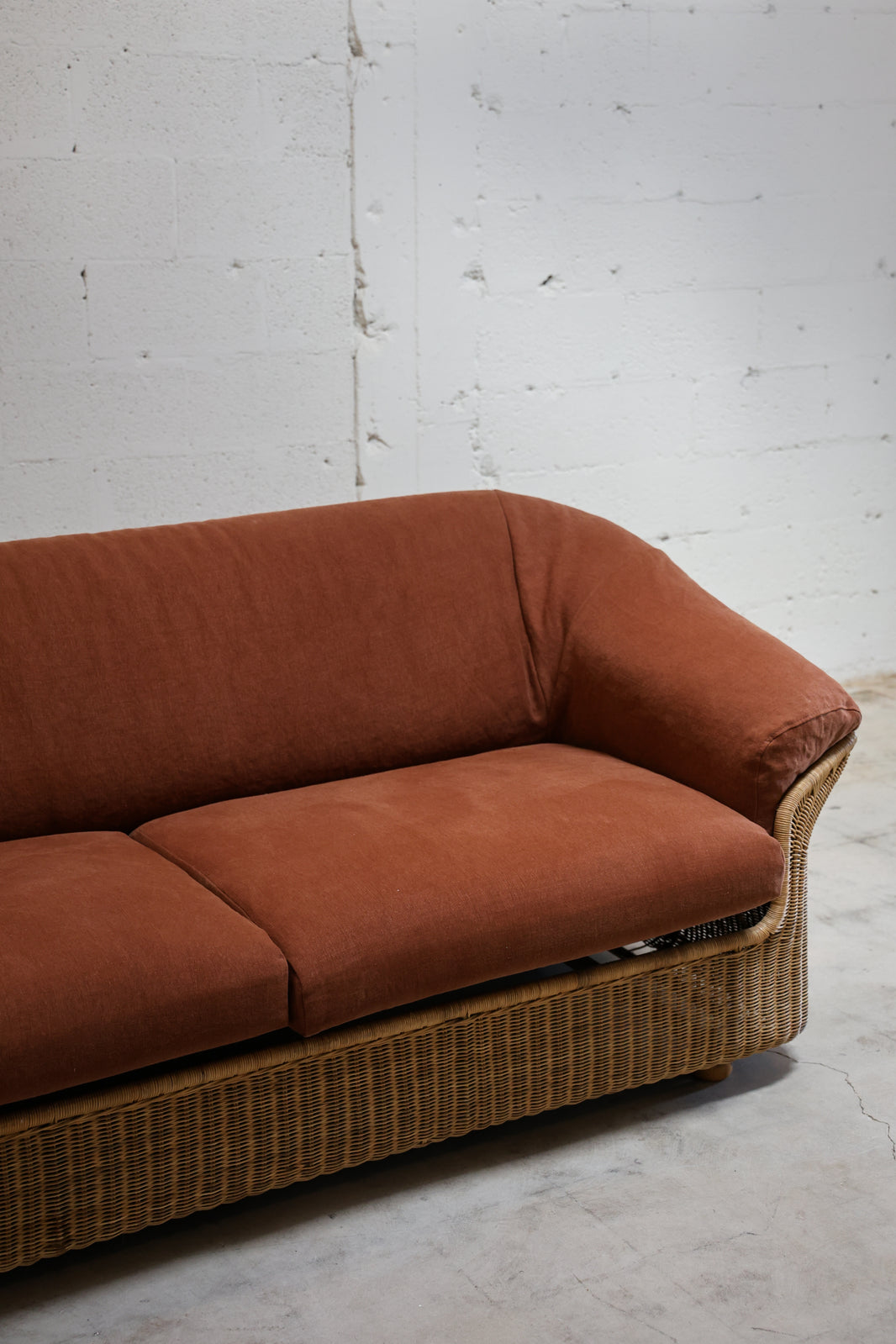 WICKER SOFA