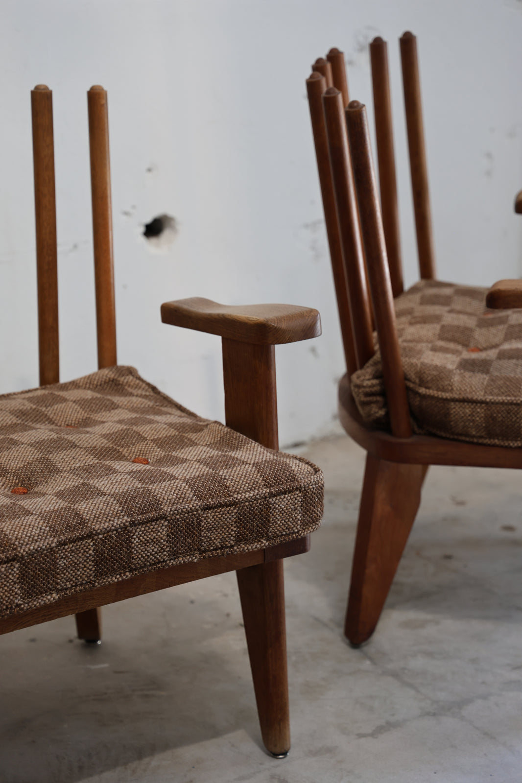 GUILLERME ET CHAMBRONE CATHERINE CHAIRS