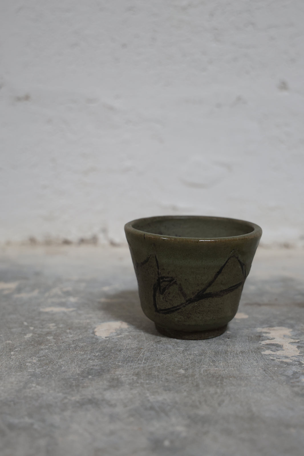 HAND PAINTED STONEWARE