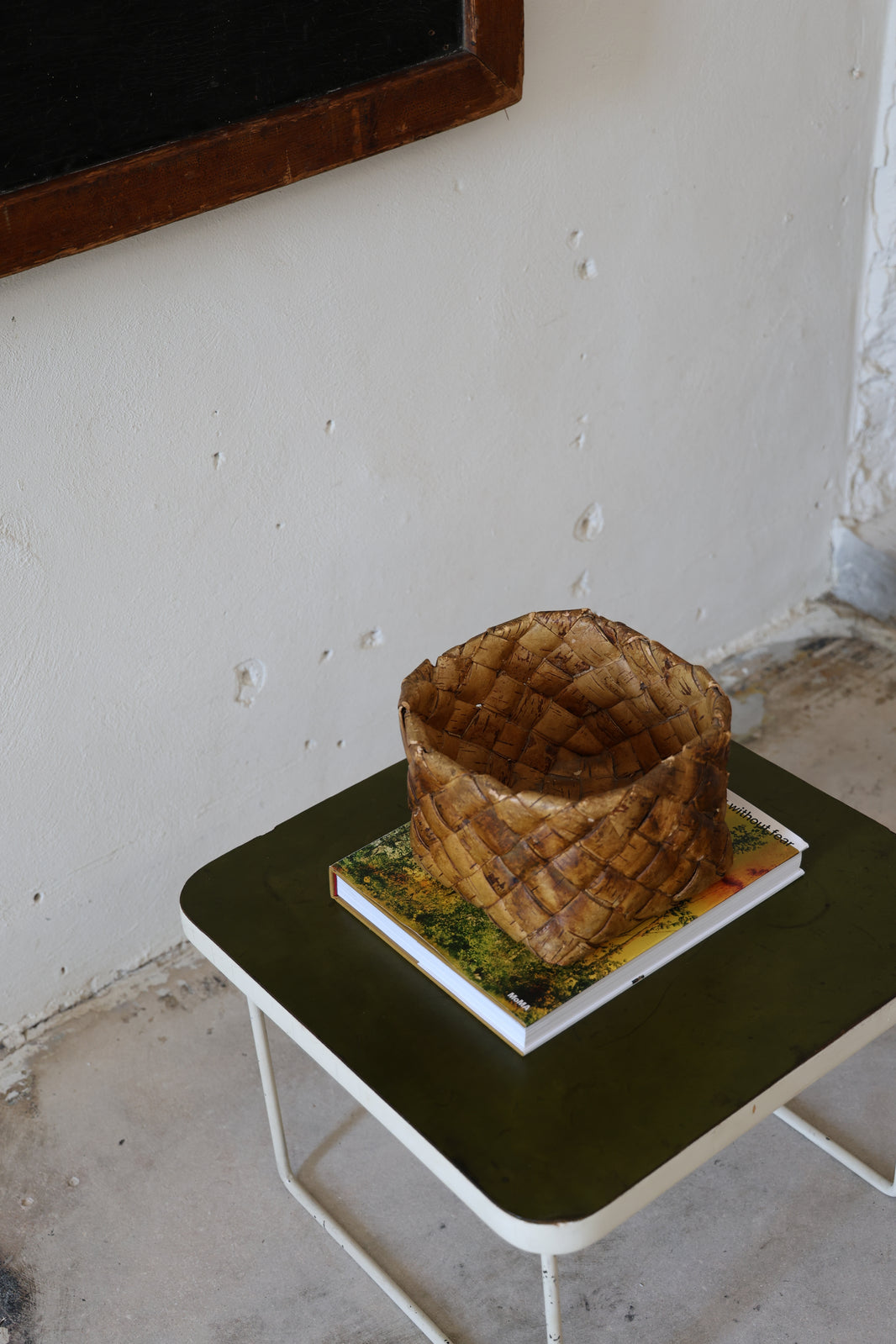 HANDWOVEN BIRCH BASKET