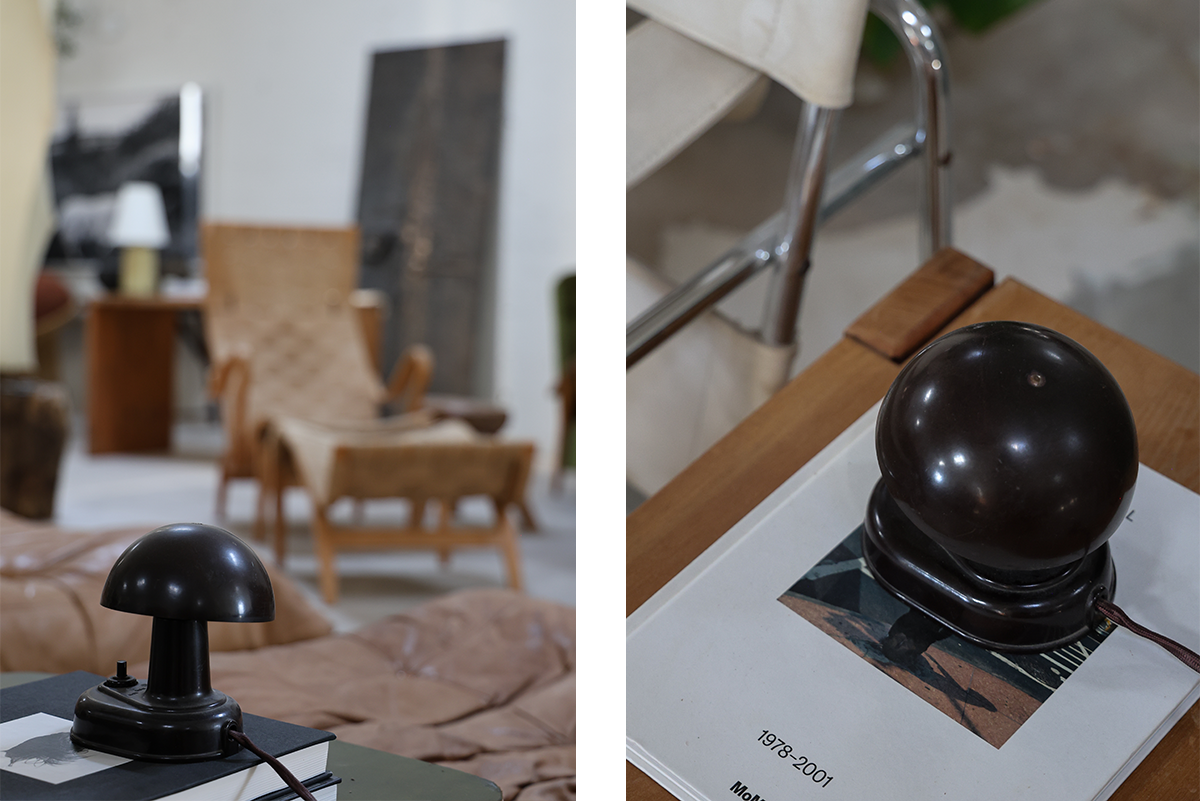 BAUHAUS STYLE MUSHROOM LAMP
