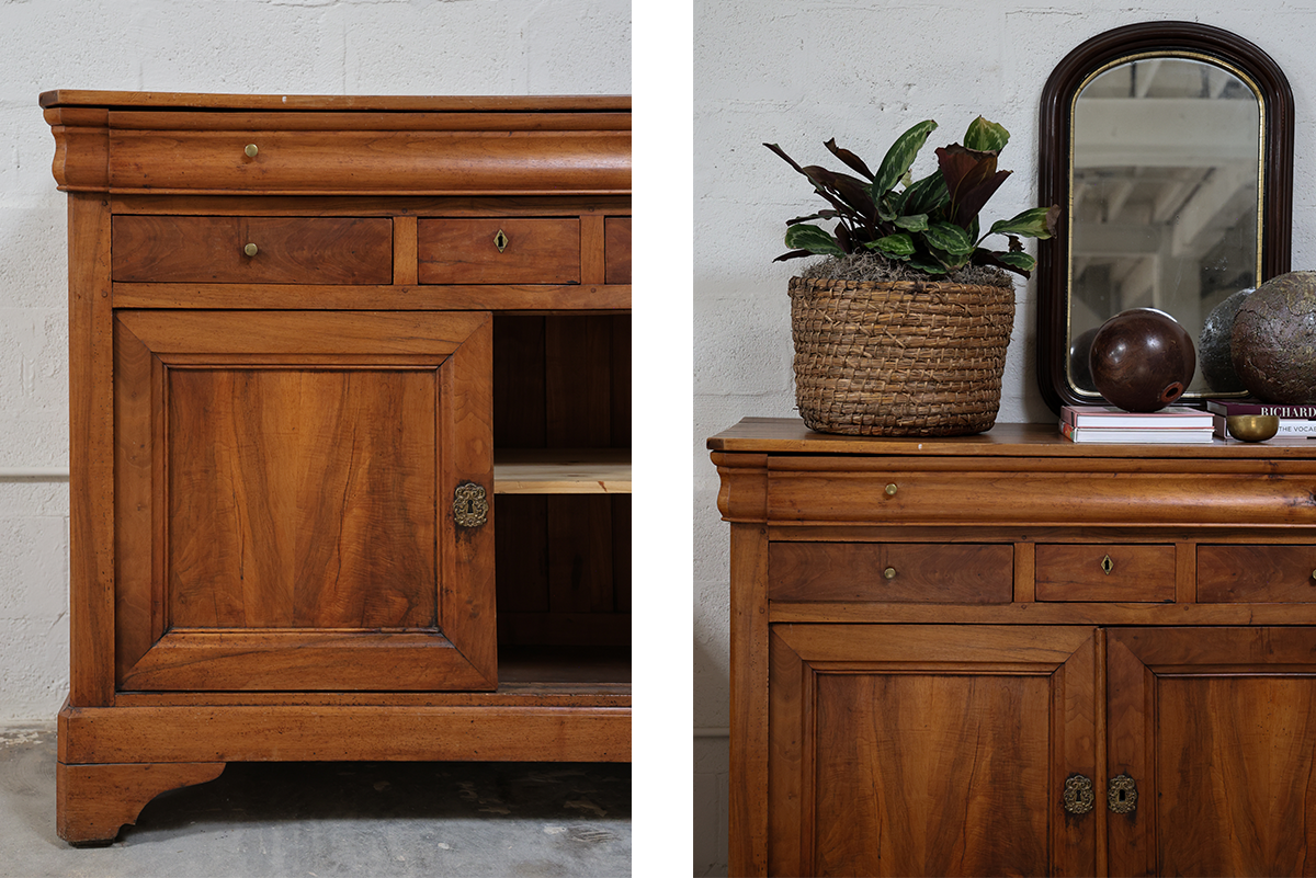 WALNUT LOUIS PHILIPPE BUFFET