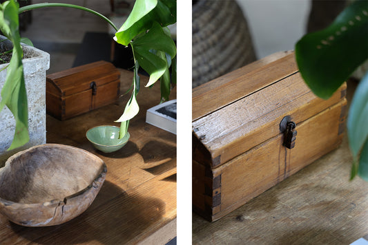 WOODEN LETTER BOX
