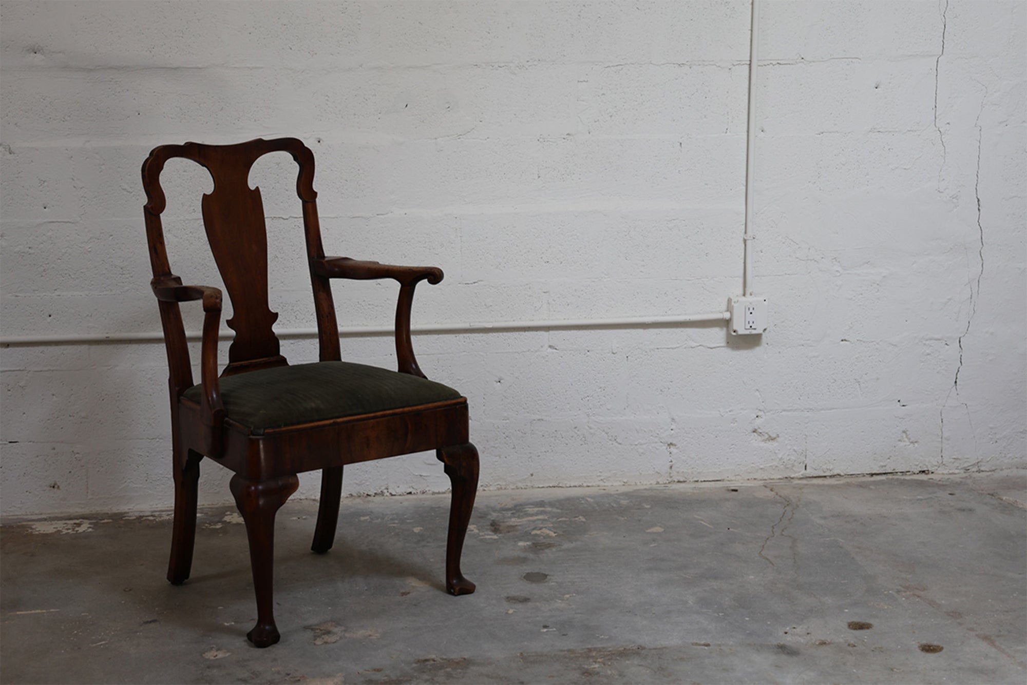 QUEEN ANNE ARMCHAIR