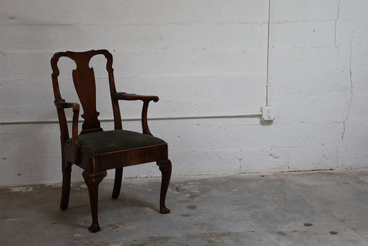QUEEN ANNE ARMCHAIR