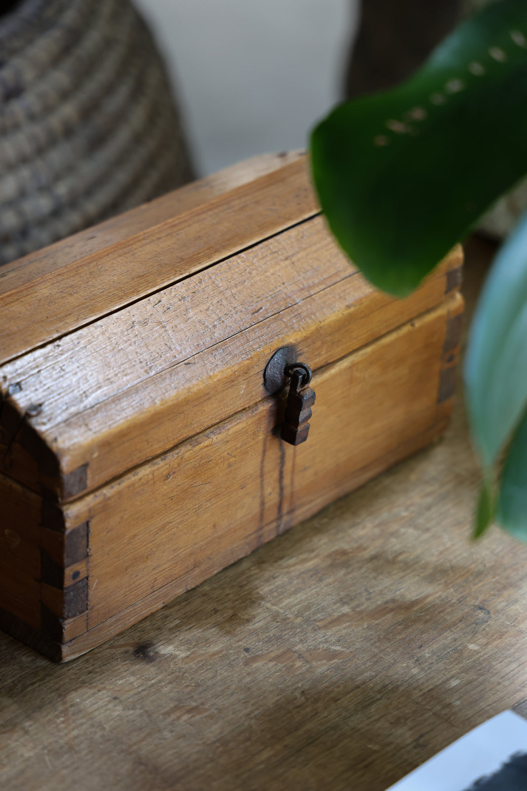 WOODEN LETTER BOX