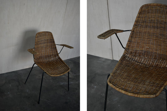 RATTAN BASKET CHAIR