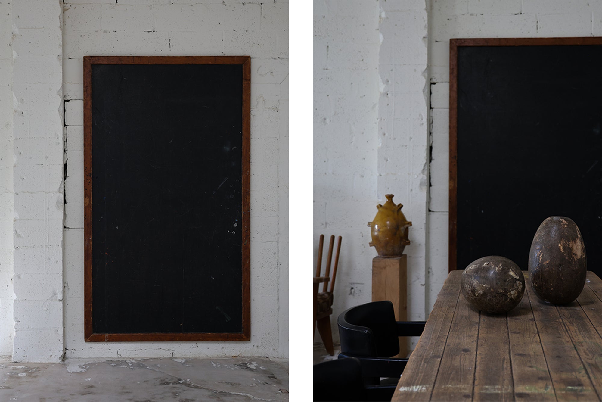 WOODEN CHALKBOARD
