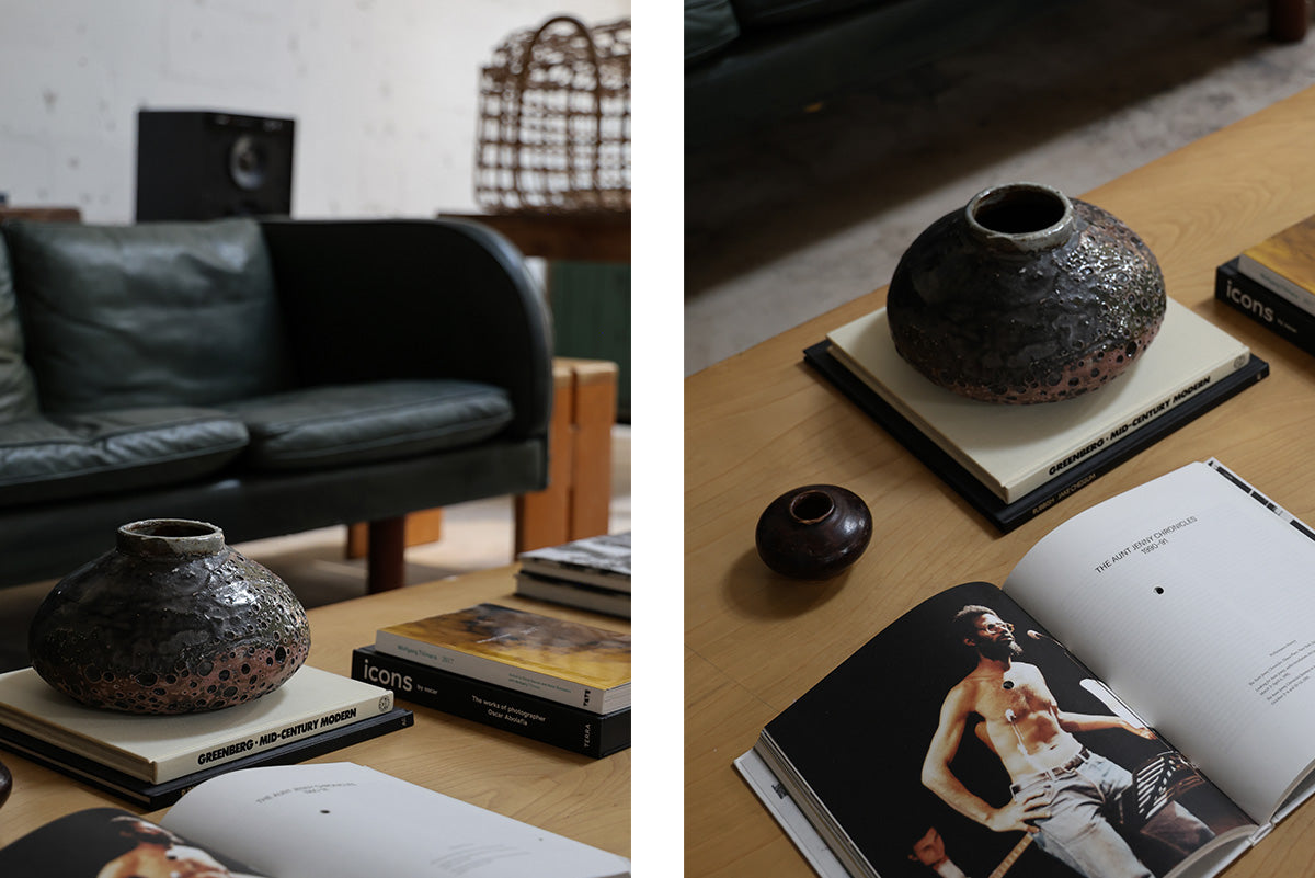 HAND-SPUN CERMAIC VESSEL
