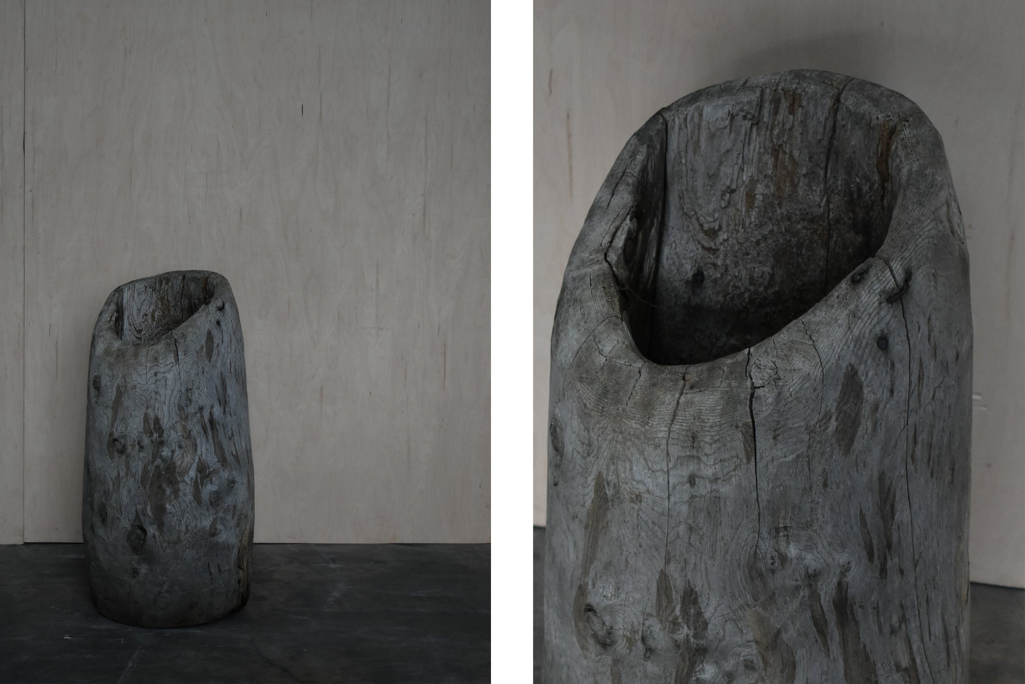 WOODEN MORTAR